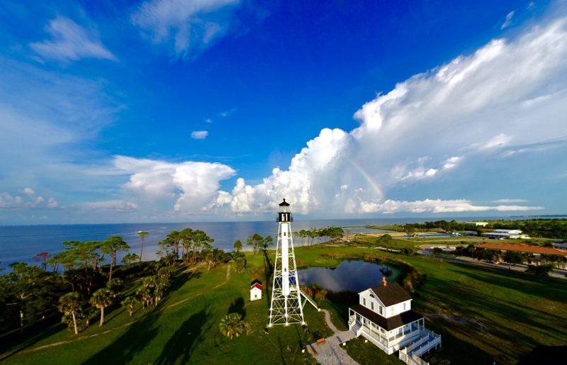 Port St. Joe Lighthouse_ Summer Picture_ Rainbow